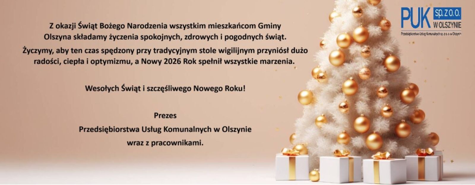 ŻYCZENIA ŚWIĄTECZNE